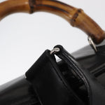 Gucci Vintage Bamboo Backpack Leather - image 17