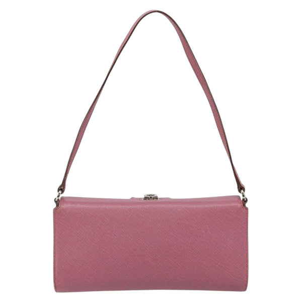 Salvatore Ferragamo Gancini Pouch Leather