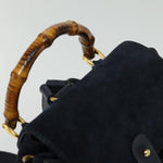 Gucci Gucci bamboo backpack daim mini - image 8
