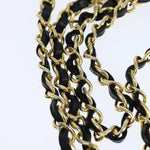 Bally Vintage Chain Shoulder Bag Quilted Leather - image 15