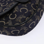 Celine C Sulky Shoulder bag Canvas and Leather - image 9