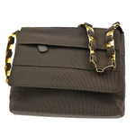 Salvatore Ferragamo Vala Shoulder Bag Canvas - image 1