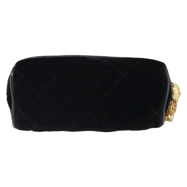 Chanel Vintage gripoix Clutch Velvet