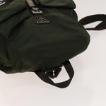 Prada Vela Double Front Pocket Backpack Tessuto with Saffiano Leather Medium - image 8