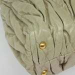 Miu Miu Coffer Convertible Satchel Leather - image 11