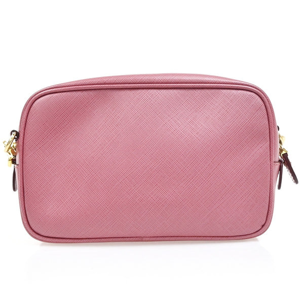 Salvatore Ferragamo Gancini Shoulder Bag Leather