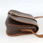 Celine Vintage Macadam Shoulder Bag Canvas and Leather - image 4