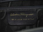 Salvatore Ferragamo Vintage Vara Bow Tote Lizard Embossed Leather Medium - image 4