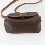 Celine Vintage Macadam Shoulder Bag Canvas and Leather - image 16