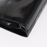 Salvatore Ferragamo Vintage Gancini Chain Shoulder Bag Patent Leather - image 9