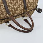 Christian Dior Vintage Trotter Boston Bag Diorissimo Canvas Large - image 7
