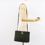 Salvatore Ferragamo Vala Shoulder Bag Suede - image 15