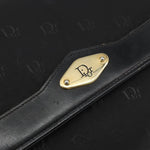 Christian Dior Vintage CD Chain Flap Shoulder Bag Diorissimo Canvas Small - image 13