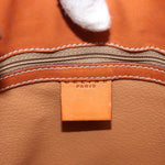 Celine Vintage Macadam Shoulder Bag Canvas and Leather - image 6