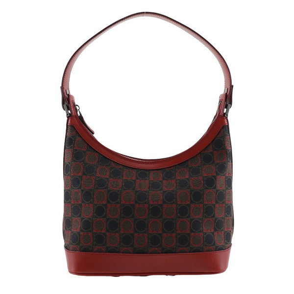 Salvatore Ferragamo Gancini Shoulder Bag Canvas - image 1
