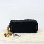 Chanel Vintage gripoix Clutch Velvet - image 14