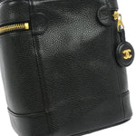 Chanel Vintage Timeless Cosmetic Case Caviar Small - image 9