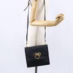 Salvatore Ferragamo Gancini Shoulder Bag Leather - image 13