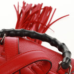 Gucci Bamboo Tassel Backpack Leather Medium - image 17