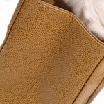Chanel Vintage Chocolate Bar Zip Around Tote Quilted Calfskin Small - image 11