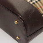 Burberry Nova check Shoulder bag Canvas and Leather - image 8