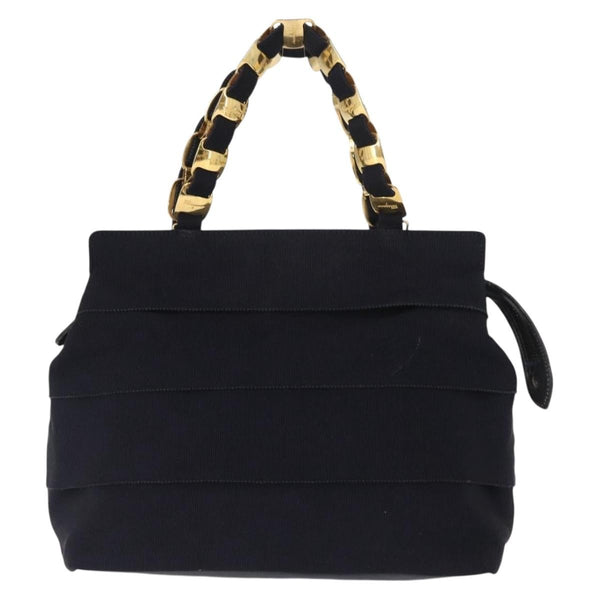 Salvatore Ferragamo Vala Handbag Canvas - image 1