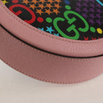 Gucci Round Shoulder Bag Psychedelic Print GG Coated Canvas - image 11
