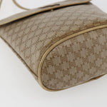 Celine Vintage Macadam Shoulder Bag Canvas Medium - image 11