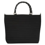 Gucci Vintage Bamboo Handle Bag Nylon - image 18