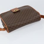 Celine Vintage Macadam Shoulder Bag Canvas and Leather - image 15