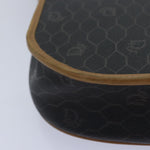 Christian Dior Vintage Honeycomb Shoulder Bag Canvas and Leather - image 9