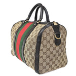 Gucci Vintage Web Boston Bag GG Canvas Medium - image 3