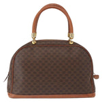 Celine Vintage Macadam Handbag Canvas and Leather - image 2
