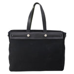 Hermes Herbag Cabas Toile and Leather GM - image 2