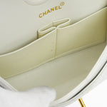 Chanel Vintage Classic Double Flap Bag Quilted Lambskin Medium - image 3