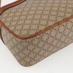 Celine Vintage Macadam Shoulder Bag Canvas and Leather - image 12