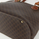 Celine Vintage Macadam Handbag Canvas and Leather - image 11