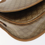 Celine Vintage Macadam Shoulder Bag Canvas and Leather - image 12