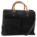 Gucci Bamboo tote bag Suede - image 1