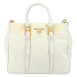 Prada Vintage Tote Tessuto with Leather Medium - image 2