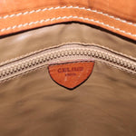 Celine Vintage Macadam Handbag Canvas and Leather - image 6