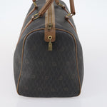 Christian Dior Vintage Honeycomb Boston bag Canvas and Leather - image 4