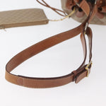 Celine Vintage Macadam Shoulder Bag Canvas and Leather - image 8