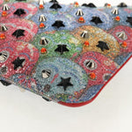 Christian Louboutin Loubiclutch Spiked Printed Leather - image 8