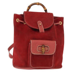 Gucci Vintage Bamboo Backpack Leather Mini - image 1