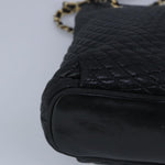 Bally Vintage Chain Shoulder Bag Quilted Leather - image 10