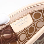 Salvatore Ferragamo Gancini Pouch Canvas - image 6