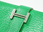 Hermes Bearn Wallet Chevre Mysore Long - image 9