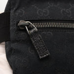 Gucci Vintage Double Belt Bag GG Canvas with Leather Small - image 18