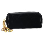 Chanel Vintage gripoix Clutch Velvet - image 16